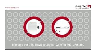 Marantec | Montage der LED-Erweiterung bei Comfort 360, 370, 380