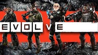 Дед Максим против Чупакабры в Evolve Stage 2