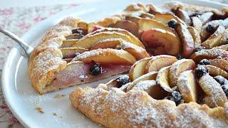 Фруктовая французская галета, летний быстрый пирог/Fruit Galette