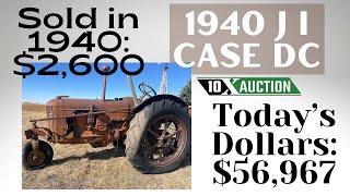 J I CASE DC Tractor (1940) 10X AUCTION  AuctionTime/TractorHouse