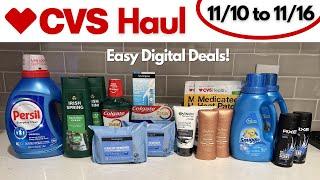 CVS Free and Cheap Digital Couponing Deals This Week | 11/10 to 11/16 | Easy Digital Deals!