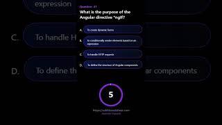 What is the purpose of the Angular directive ngIf