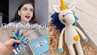 ОБЗОР набора Etrofil Amigurumi Kit - мои впечатления и готовая игрушка