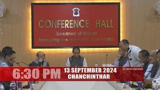 DD News Mizoram - Chanchinthar | 13 September 2024 | 6:30 PM