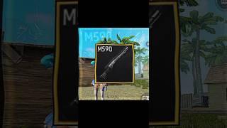 M590 Shotgun Ability Test Garena Free Fire #shorts #freefire