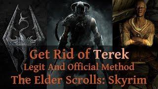 Get Rid of Terek WITHOUT KILL [TES5 Skyrim, Breezehome, Relationship Dialogue Overhaul RDO] - Guide