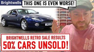 50% of cars UNSOLD and CRAZY prizes - Bightwells Retro Auction Results Analysis