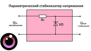 26. Параметрический стабилизатор напряжения. Для новичков.