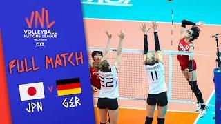 Japan  Germany - Full Match | Women’s Volleyball Nations League 2019