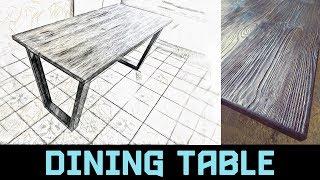 Dining table |  How to make a table with your own hands