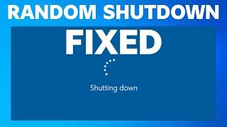 How to Fix Windows 11 Randomly Shuts Down in 2024