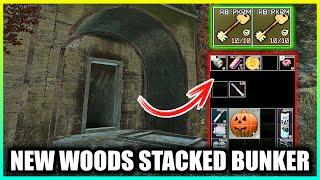 Woods Secret Bunker with Stacked Loot