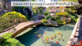 Excellent Japanese Garden Koi Pond