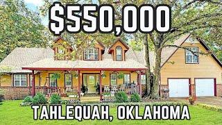 INCREDIBLE Country Home on 4 Acres | Living in Tahlequah OKLAHOMA | HOME TOUR