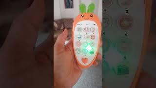 CUTE LEARNING PHONE TOY #digitallearning #satisfying #soundeffects #phonetoy #amazing #video #toys