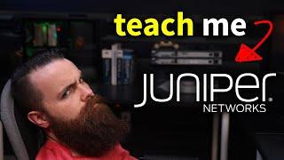 teach me Juniper (networks) // ft. the Packet Thrower