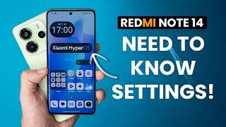 Redmi Note 14 Pro Plus & Note 14 - First Things To Do!  ( Hyper OS Tips & Tricks ) 