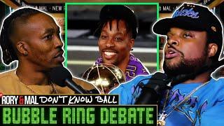Dwight Howard Defends The Lakers Bubble Ring | RORY & MAL DON'T KNOW BALL