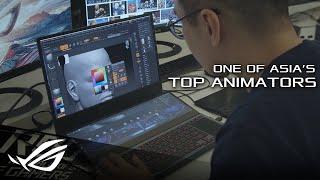 A Day in the Life of One of Asia’s Top Animators - ROG Zephyrus Duo 15 | ROG