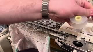 Pattern Knitting On Japanese Knitting Machines: How To Quickly Put Stitches Back Inside The Hooks