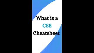 Master CSS in 30 Days with This Cheat Sheet!