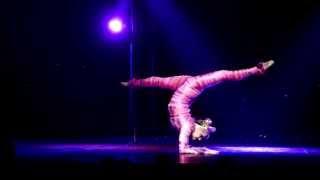 Veronica's Aerial Hoop performance at Pole and Aerial All Stars 2014