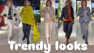 Trendy looks for ladies 50+