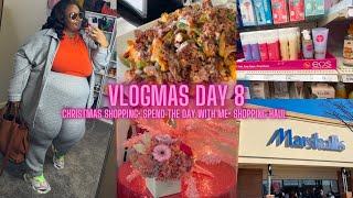 SPEND THE DAY WITH ME| CHRISTMAS SHOPPING IN THE CITY & HAUL| I GOT FLOWERS | 🩷 VLOGMAS DAY 8 🩷