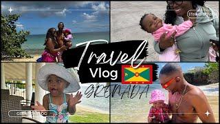 TRAVEL VLOG GRENADA  #travel #travelvlog  #familyvlog #family #babydaughter #couple #couplevlog