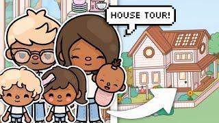 Big Family Home AESTHETIC HOUSE TOUR  (2025) | with voice  | Toca Life World