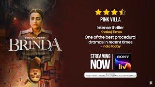 Brinda | Hindi | Trailers | Trisha, Indrajith Sukumaran | Streaming Now | Sony LIV