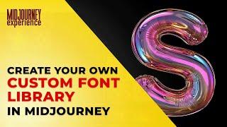 Create Your Own Custom Font Library with Midjourney