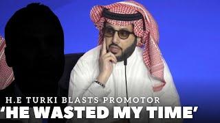 “HE WASTES MY TIME” H.E TURKI BLASTS PROMOTER | CANELO CRAWFORD AWARD ANNOUNCED FOR WINNER