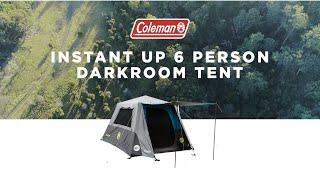 Coleman Instant Up Darkroom 6 Person Tent