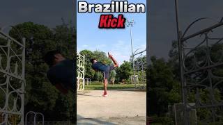 Brazilian Kick #tutorial #taekwondo #karate #motivation #trick #training #speed #power #shorts