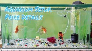 Complete Aquarium (2.5 feet) Setup with all Price Details | Best Budget Fish Tank | CrazyF India