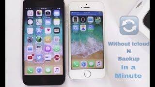 how to transfer contacts from iphone to iphone without icloud