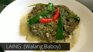 BEST LAING (Taro Leaves) IN CEBU-  Café Laguna | What to Eat in Philippines