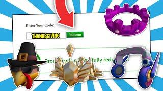 ALL *8* NEW ROBLOX PROMO CODES NOVEMBER 2020 (ROBLOX PROMO CODES)