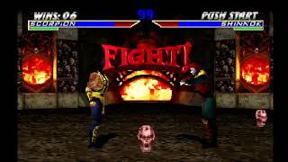 Mortal Kombat 4 Scorpion Gameplay Novice Ladder Normal Suit