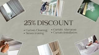 Best Curtain Cleaner LLC - offers discount on Curtain Cleaning in Dubai & Abu Dhabi