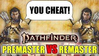 REMASTERED Pathfinder Classes - Before and After