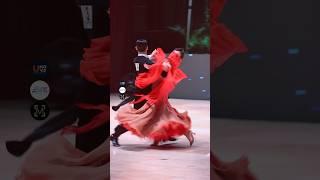 Unleashing Red️ #dance #ballroom