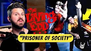 My first PSYCHOBILLY experience with THE LIVING END! Bass Teacher REACTS to “Prisoner of Society”