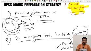 UPSC Mains Preparation Strategy| Basic Points