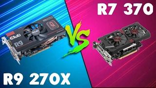 R9 270X vs R7 370 Comparison