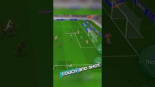 Double Touch and Shoot  #efootball #efootball2025 #shortsfeed #shorts