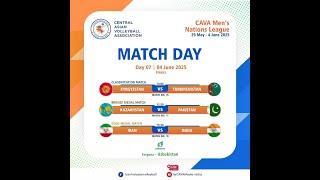 Kazakhstan - Pakistan. The 4th Central Asian Volleyball Association (CAVA) Nations League.