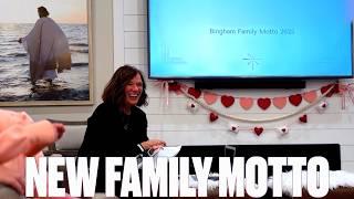 UNVEILING THE BINGHAM FAMILY MOTTO FOR 2025 | THIS IS HOW WE BINGHAM IN THE NEW YEAR