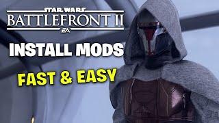 Star Wars Battlefront 2 - How to install mods on Battlefront 2 TUTORIAL *2023* (UPDATED)